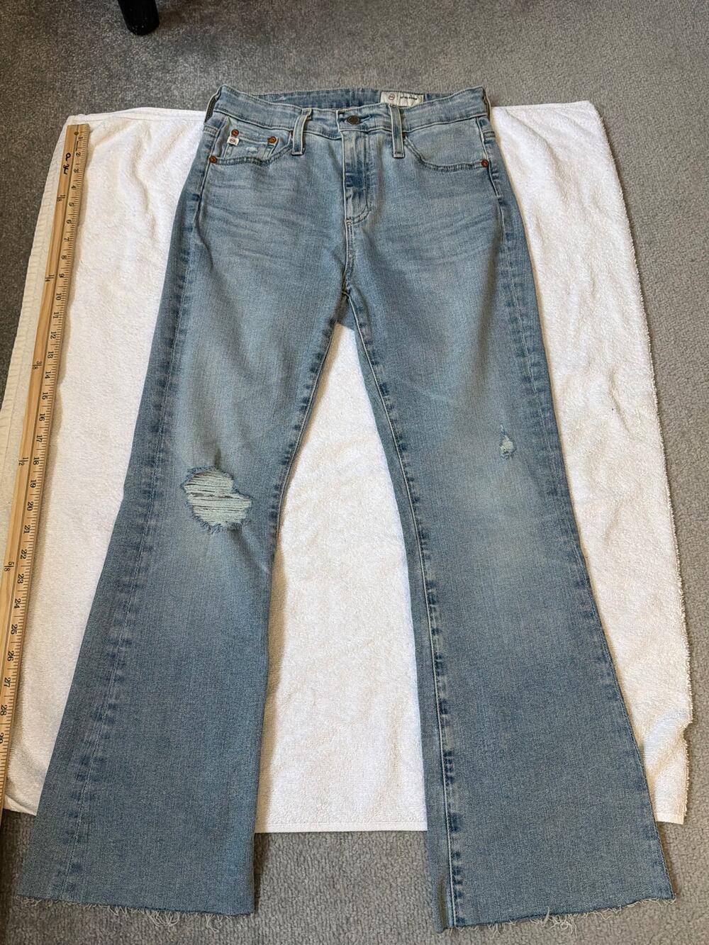 AG Jeans (Adriano Goldschmied) Bootcut/Flare Jeans Mid-Rise